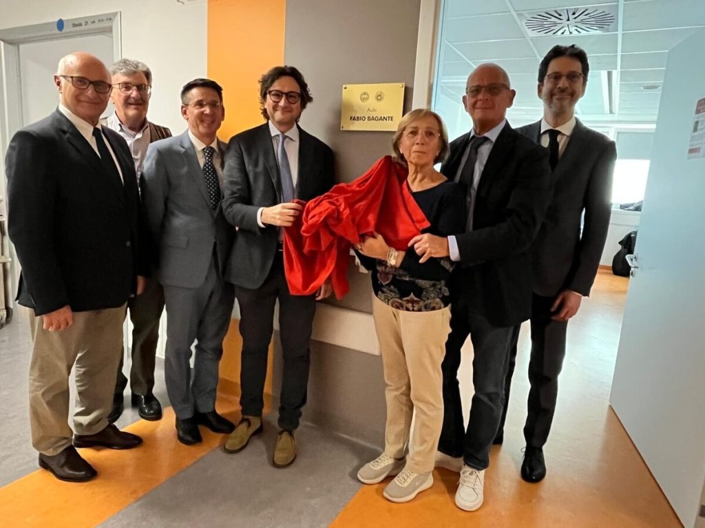 Un'aula dedicata a Fabio Bagante: brillante medico chirurgo scomparso a soli 37 anni