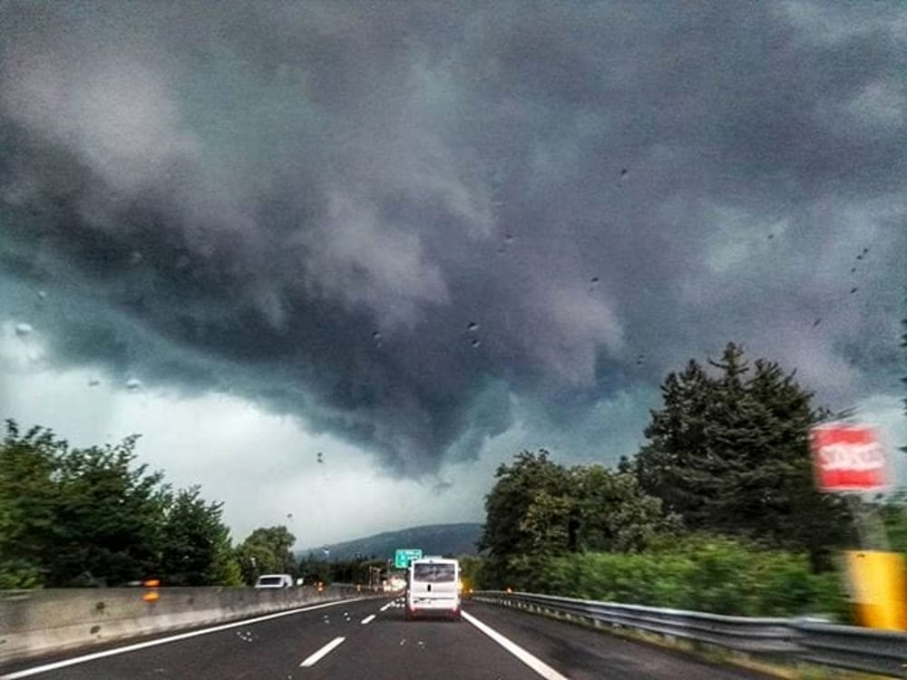 Torna lo stato di attenzione per il maltempo, previste precipitazioni diffuse