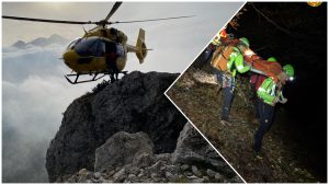 Escursionista si ferisce in cordata, complicato intervento del Soccorso alpino