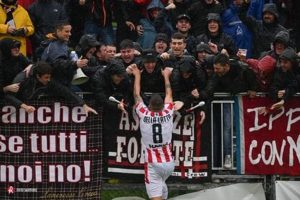 Arzignano Valchiampo-LR Vicenza: presenza di un certo spessore sugli spalti