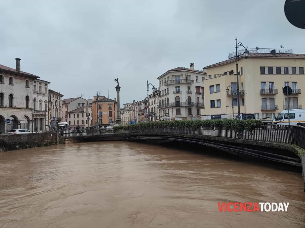 L'apertura del bacino di Caldogno fa scendere il Bacchiglione: domani possibili criticità per il Retrone