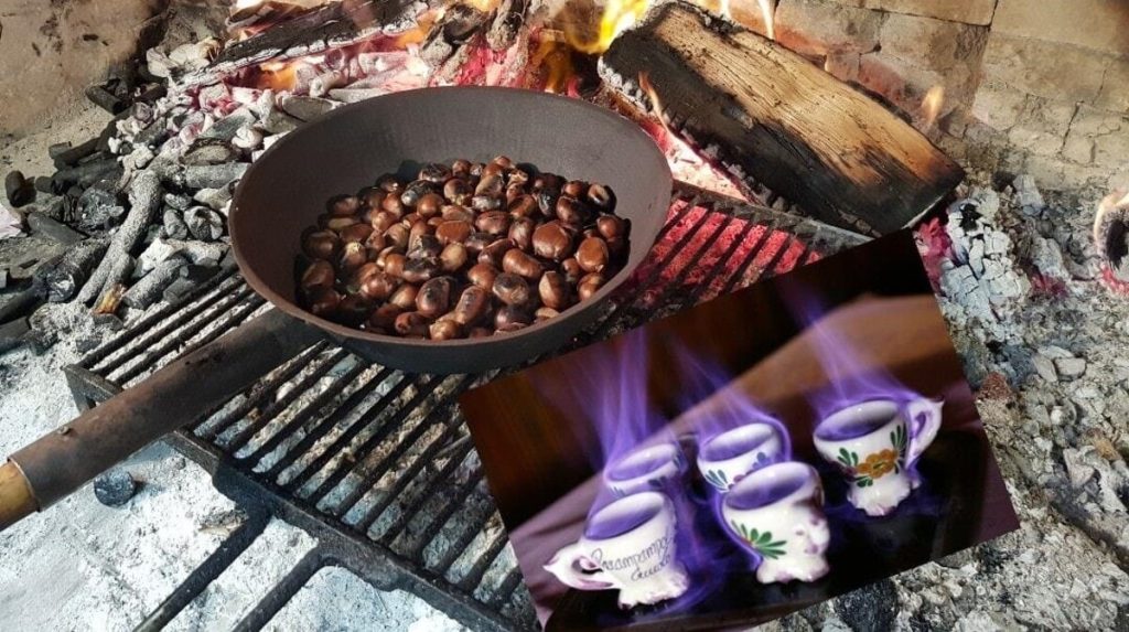 Festa del Ringraziamento a Ponte di Barbarano con castagne e parampampoli