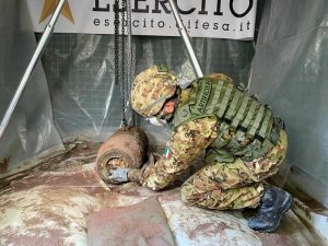 Ordigno bellico negli scavi della Tav, domenica il Bomba day