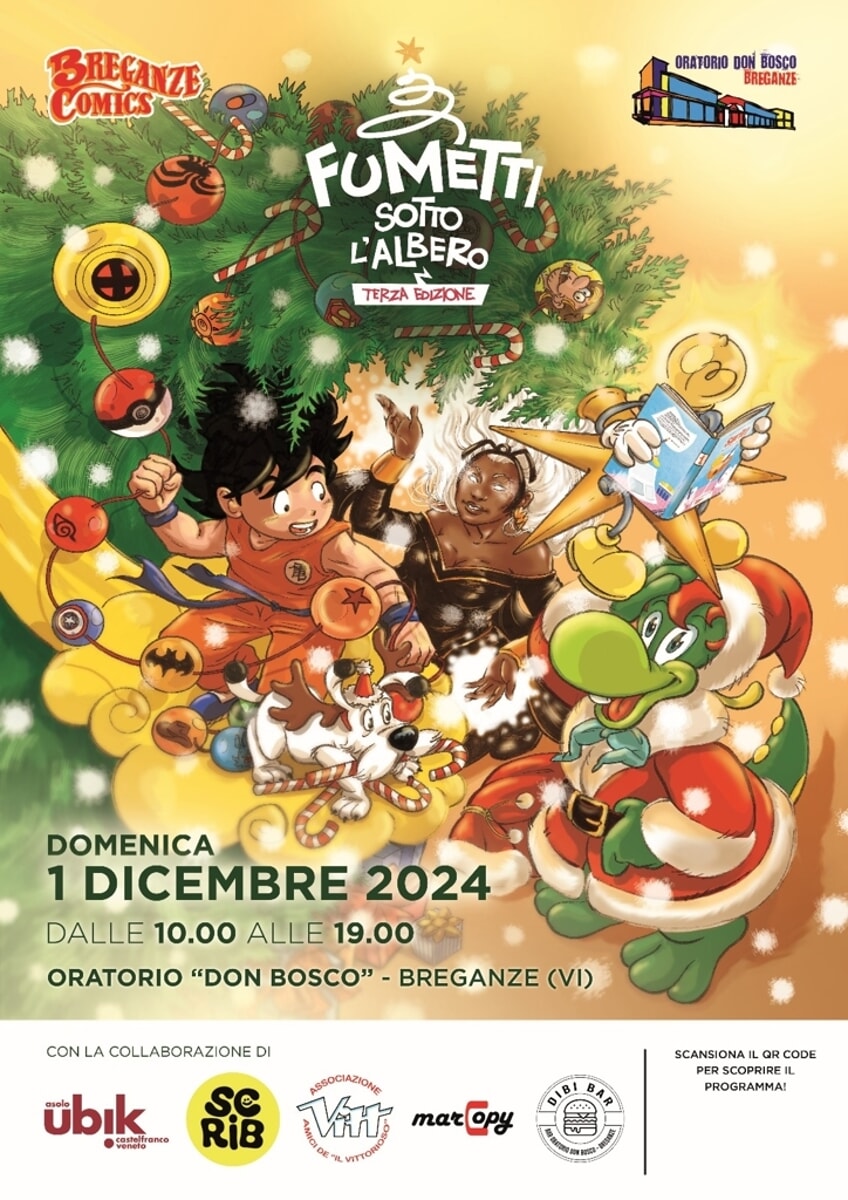 Fumetti sotto l'albero 2024, arriva Breganze Comics