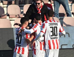 LR Vicenza-Pro Vercelli: 1-0 dopo il primo tempo