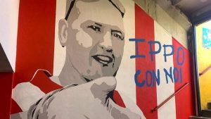 LR Vicenza: nei distinti il nuovo Murale in ricordo di Ippo