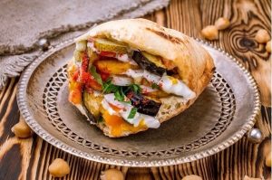 Cena con panini libanesi al Bamburger