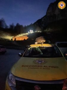 Escursionista bloccata nel Passo delle Gane