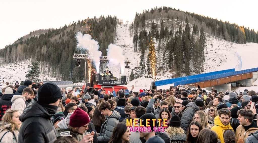 Après ski con La Macchina del Tempo alle Melette