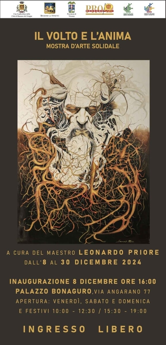 Il volto e l'anima: mostra d'arte solidale a Bassano