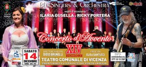 Al Teatro Comunale i BlueSingers & Orchestra con Ilaria Gusella e Ricky Portera