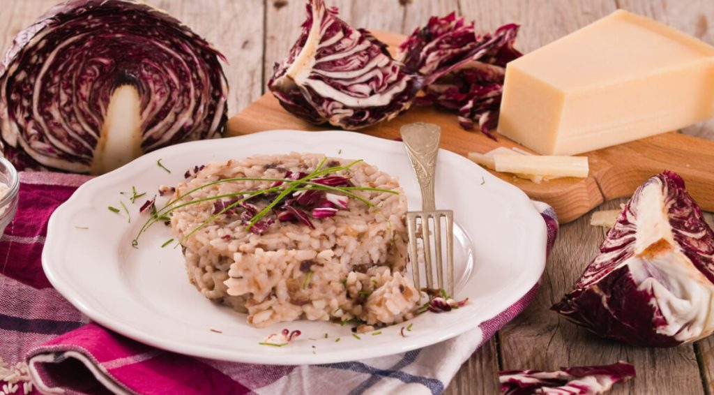 Festa del Radicchio di Asigliano, specialità risotto a 4 euro
