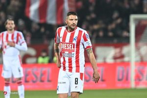 Giana Erminio-LR Vicenza: l'amarezza di Della Latta