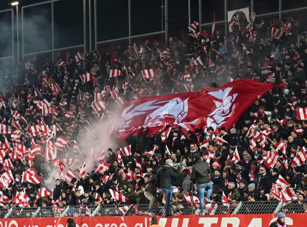 Triestina-LR Vicenza: i tifosi non mollano la squadra