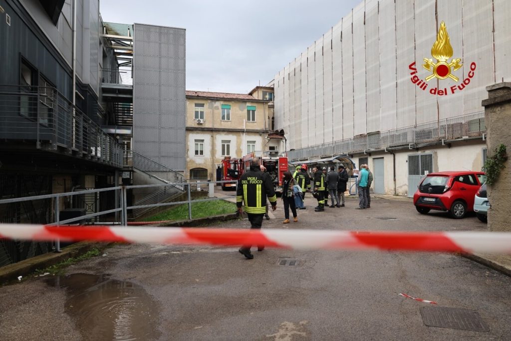 Incendio al San Bortolo, ripristinate tutte le attività sanitarie