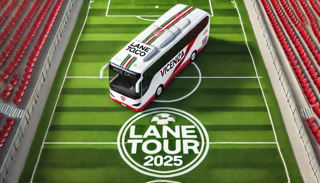 Il Lane sale sul bus del tour 2025