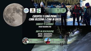 Ciaspole e luna piena: Cima Vezzena e cena in baita