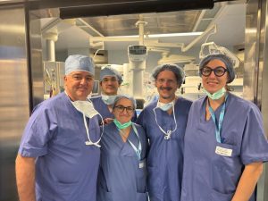 Raro intervento su paziente oncologico eseguito con successo al San Bortolo