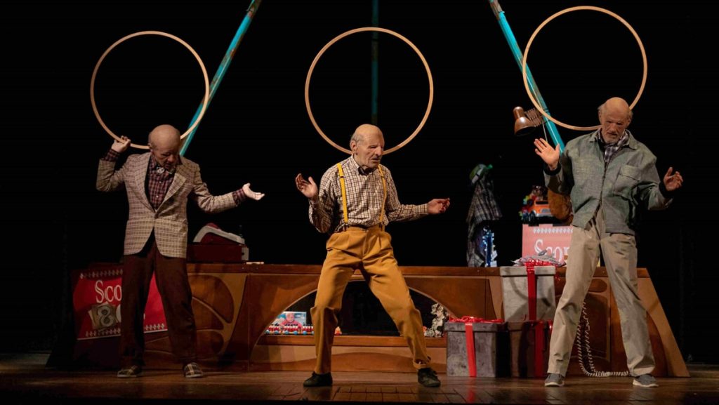 Madame Rebiné in "La Burla”, una commedia circense al Teatro Comunale di Vicenza
