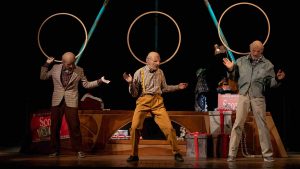 Madame Rebiné in "La Burla”, una commedia circense al Teatro Comunale di Vicenza