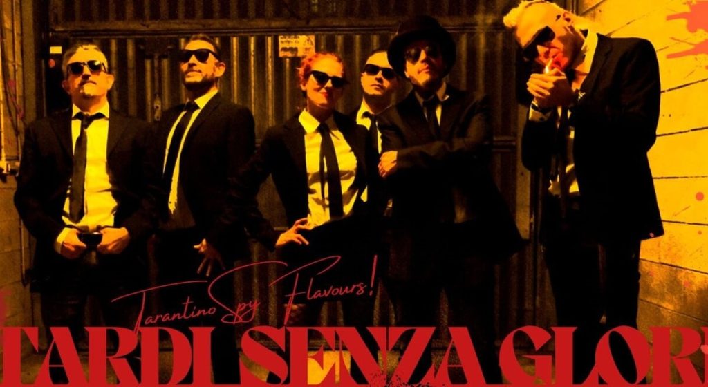 I Bastardi Senza Gloria in concerto al Mamaloca, festa di Carnevale in stile Tarantino