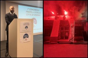 Bocciodromo occupato, Fdi sventola le manette contro i centri sociali: "Raccolta firme per chiedere lo sgombero immediato"