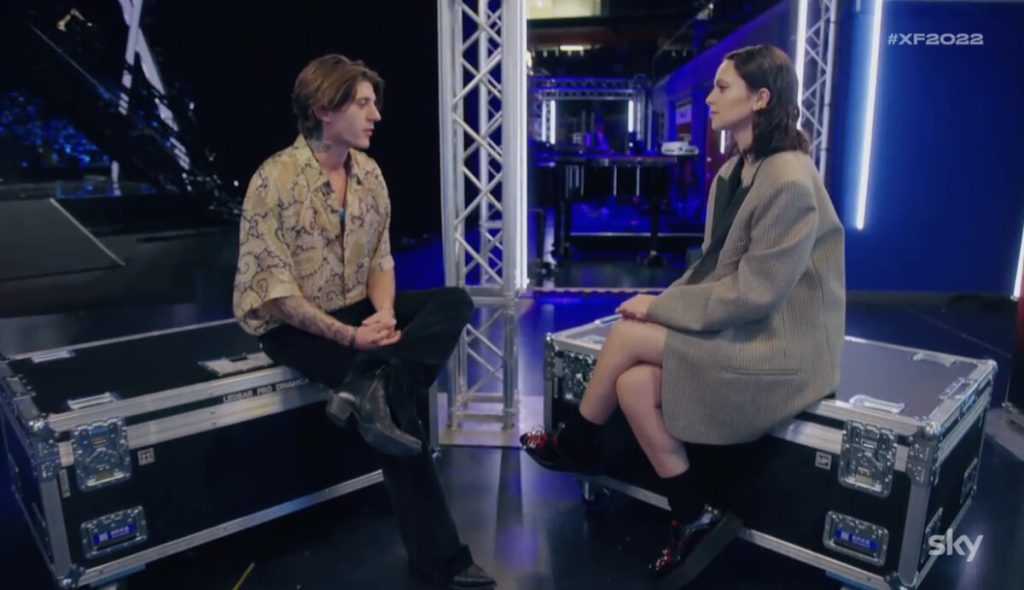 Sanremo 2025, serata cover: Francesca Michielin e Rkomi cantano "La stella di Brodway"