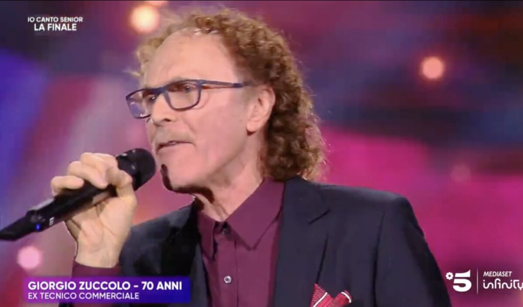 "Io canto senior", Giorgio Zuccolo si ferma al terzo posto