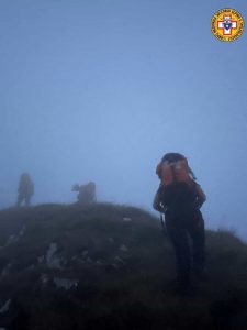 Bloccato dalla nebbia, recuperato escursionista