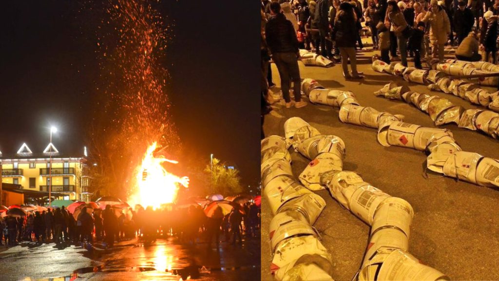 Schella Marz ad Asiago: il tradizionale 'bati marso' per dire addio all'inverno