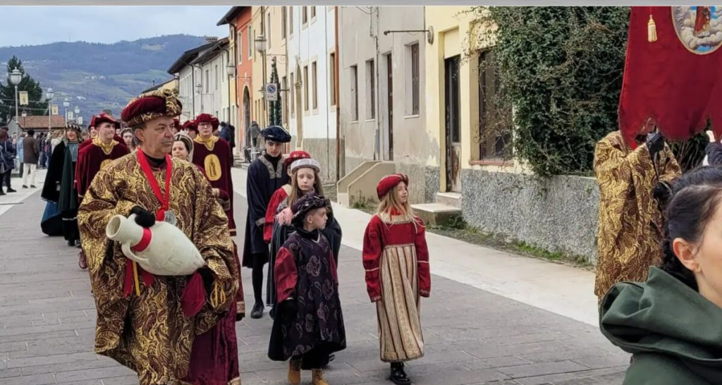 Festa di Sant'Agata a Tezze di Arzignano: mercato medioevale, spettacoli di fuoco