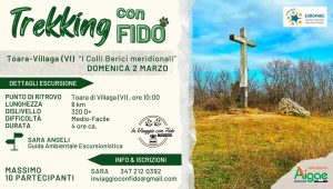 Trekking con fido sui Colli Berici